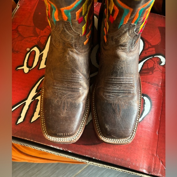Johnny Ringo Leather Aztec Boots - Picture 6 of 6